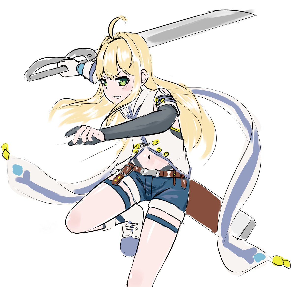 nonokoE_ashiroM's tweet image. 太ももだゾ

#いいふとももの日