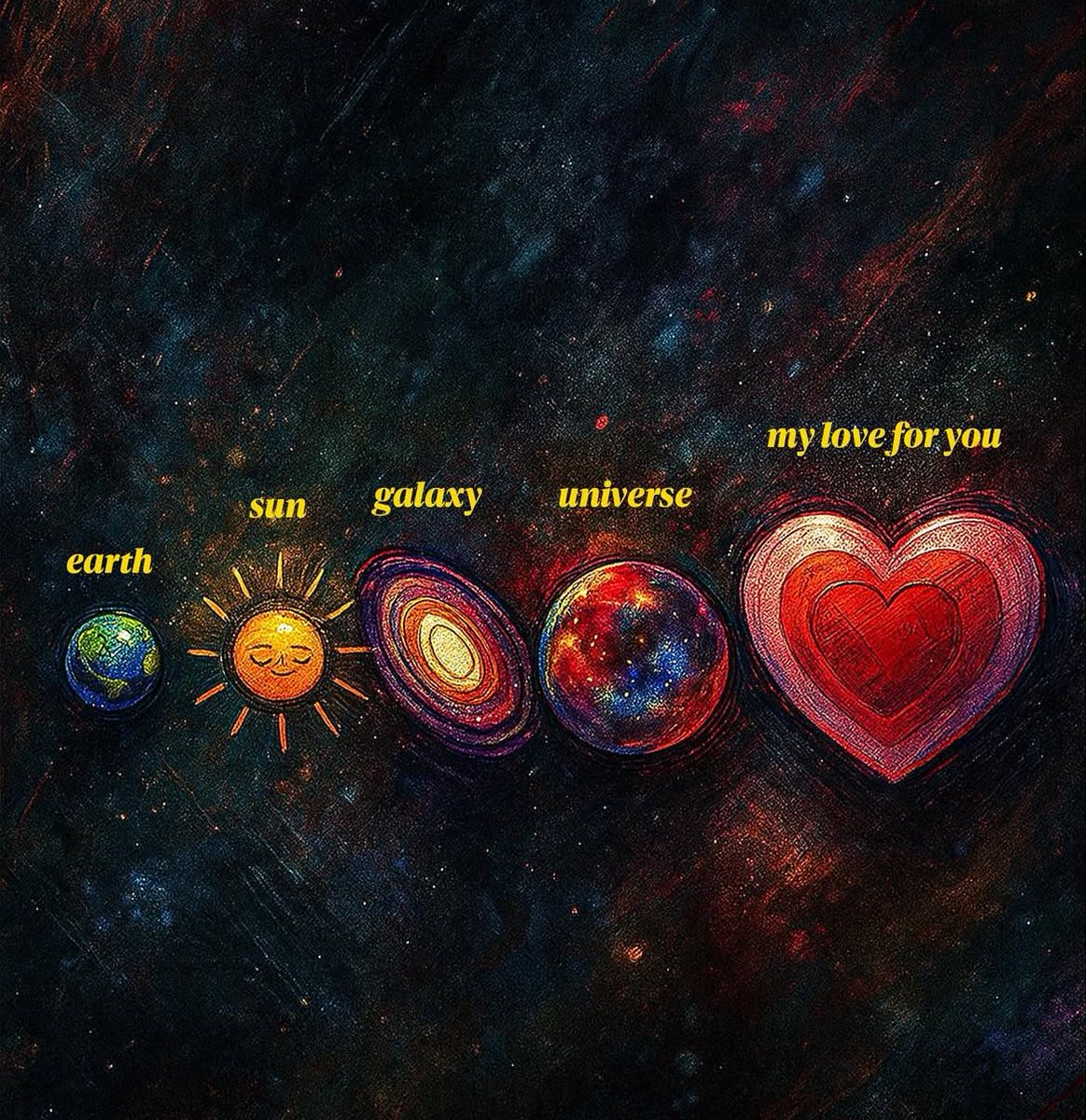 Sonra bir kadın girer hayatına ..
Sihirli büyülü bir kadın seni melek gibi sarar sarmalar sanki tanrı hediyesi ♥️
Tüm dünyan değişmiştir onunla 
Yulezim hayatım ♥️💞

Sait