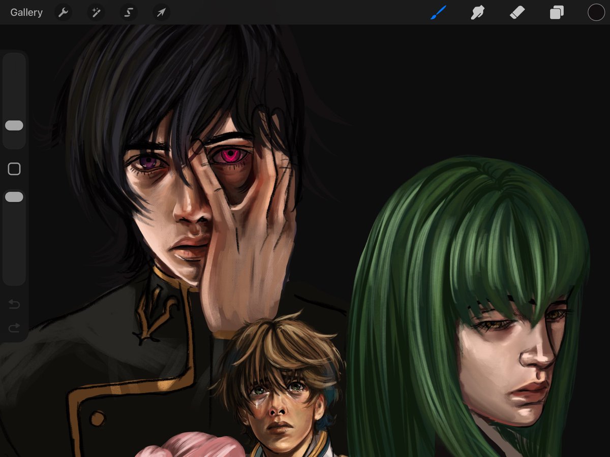 ArttKarii's tweet image. I’m so close omg (wip) #codegeass
