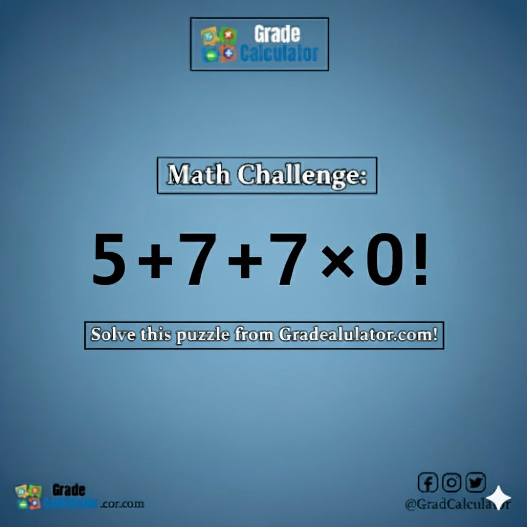 GradCalculator's tweet image. Solve this puzzle! What is the correct answer?
​Solve more puzzles at: gradcalculator.com
​#MathPuzzle #BrainTeaser #MathChallenge #GradCalculator