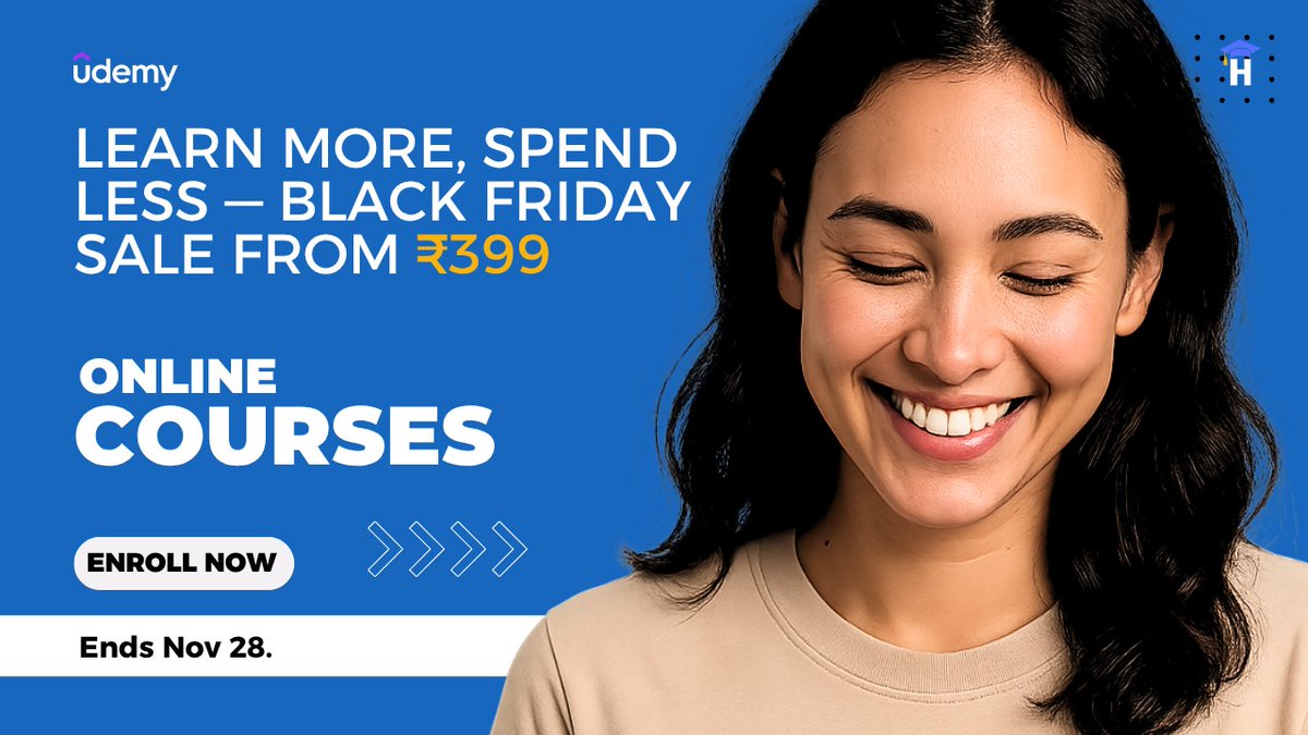 harisystems's tweet image. Programming for Beginners: Learn to Code in Python
udemy.com/course/program…
#BlackFriday #OnlineCourses #udemy #harisystems #sale #python #code