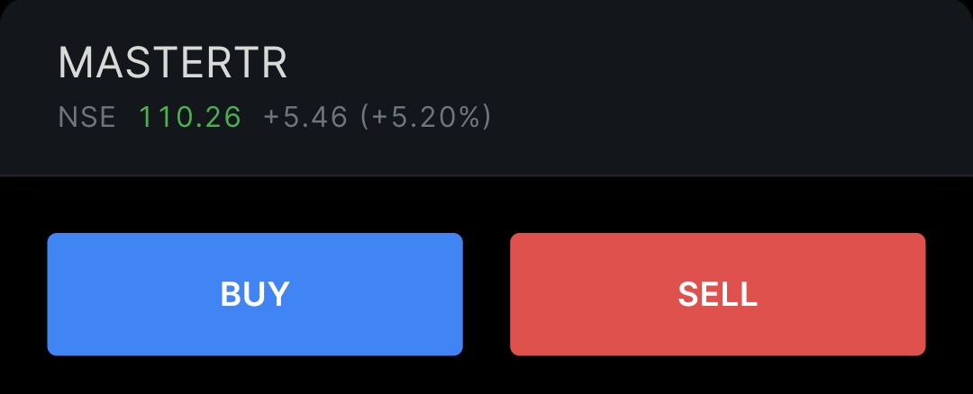 AkkiSrinivas's tweet image. MASTERTR Update 🚀
Our pick MASTERTR just hit our 5% target 

#MASTERTR #TargetHit #WeeklyPicks #StockMarketIndia #SwingTrading #StockMarket #Sensex #Nifty #NSE