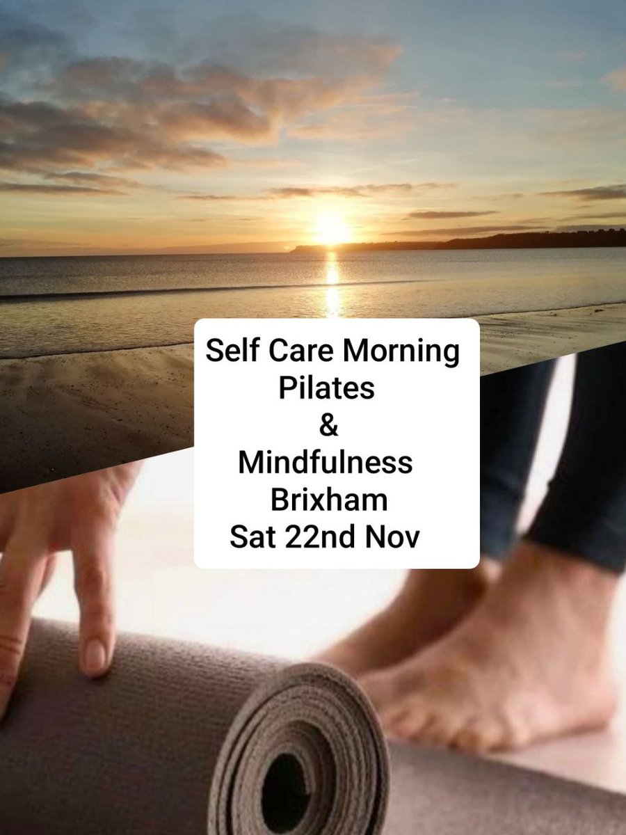 We have our self care morning happening on Saturday 10.30am - 12.30 <a href="/BrixhamLab1/">Brixham Laboratory</a> donations will go to Healthy Minds Torbay. Looking forward to some exercise and relaxation after!