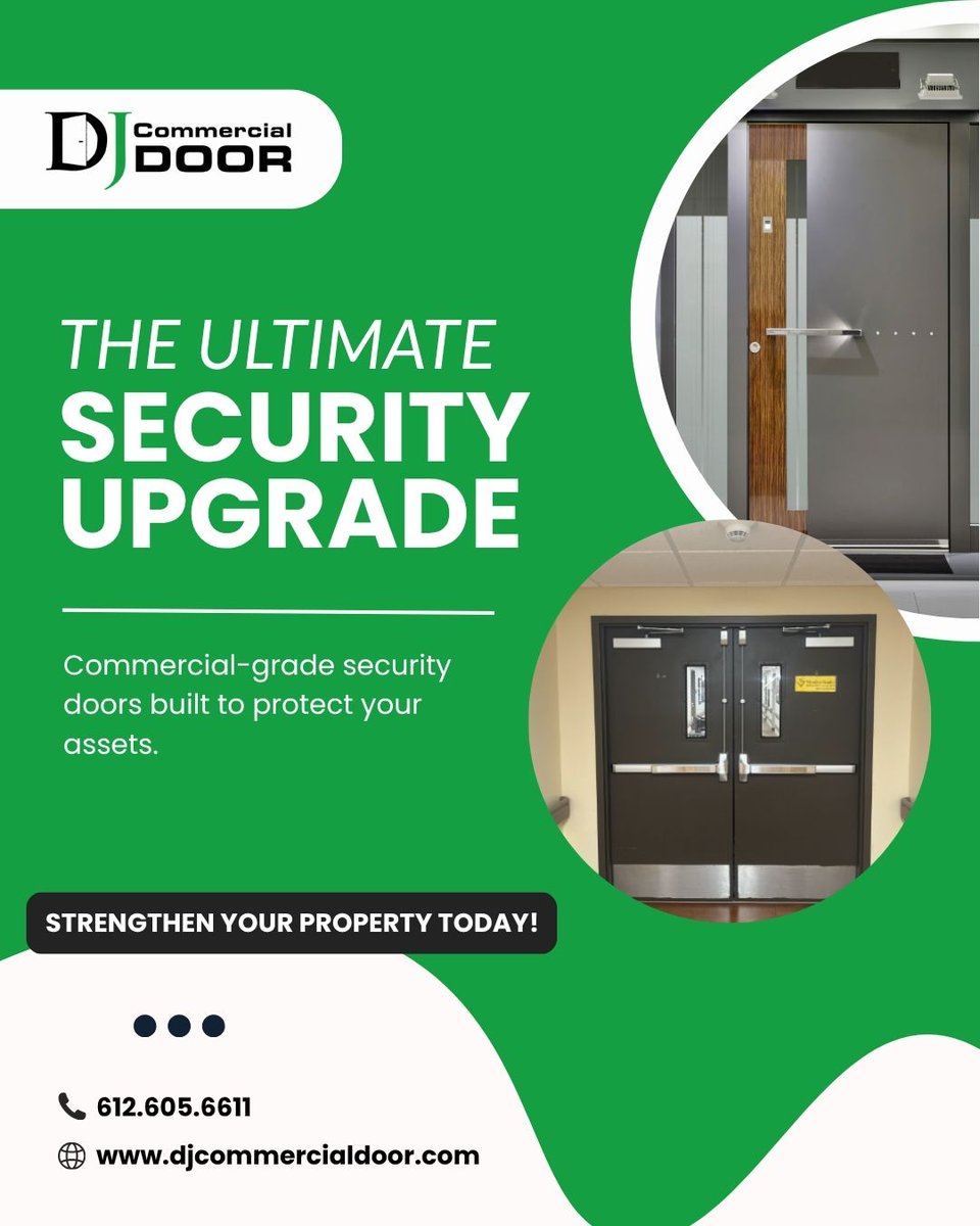 djcommercialdor's tweet image. Secure every entry with confidence 🔒✨

👉 Contact us today and upgrade your security!

#SecurityUpgrade #CommercialDoors #PropertyProtection #SecureYourBusiness #SafetyFirst #CommercialSecurity #BusinessSafety #SecuritySolutions #DoorSystems #FacilityManagement #UpgradeNow