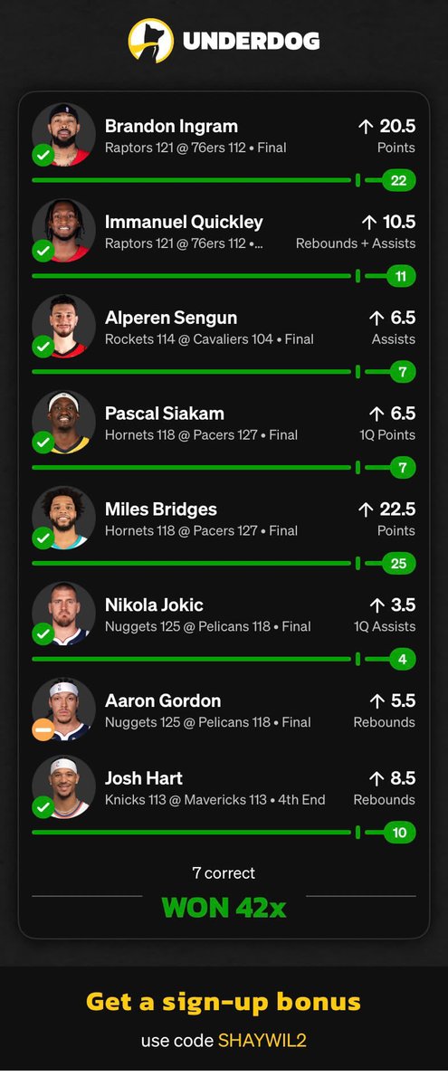 Green_machine_'s tweet photo. big wins this week. 
get me to 20 likes if y’all want some picks for the slats tomorrow https://t.co/gOkq25JnJA