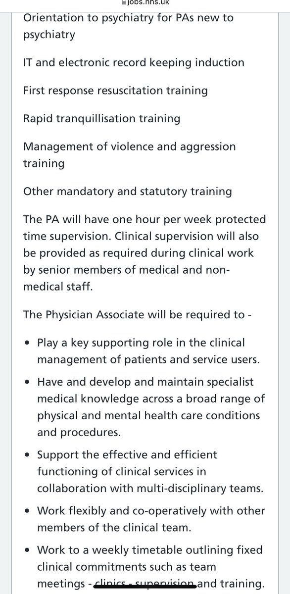 medicalmodelbri's tweet image. Hello @TEWV 

PHYSICIAN ASSISTANTS CANNOT MANAGE THE PHYSICAL AND MENTAL HEALTH OF YOUR VULNERABLE PATIENTS 

2 WEEKS IN PSYCHIATRY AS A STUDENT IS ZERO EXPERIENCE 

@rcpsych @DrLadeSmith @nuwandiss @ErinGourley1 @waterman_harry @ProfRobHoward 

jobs.nhs.uk/candidate/joba…