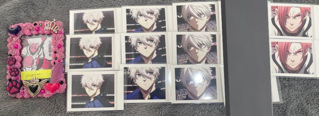 【交換・譲渡】ブルーロック　ぱしゃこれ　vol.6

譲→凪、○閃堂

求→幼少期冴、凛、定価+送料&gt;士道、冴(絵柄どれでも)

無印は冴、凛との交換もしくは譲渡の場合は○を含むお取引のみ。検索からもお気軽にお声がけください。