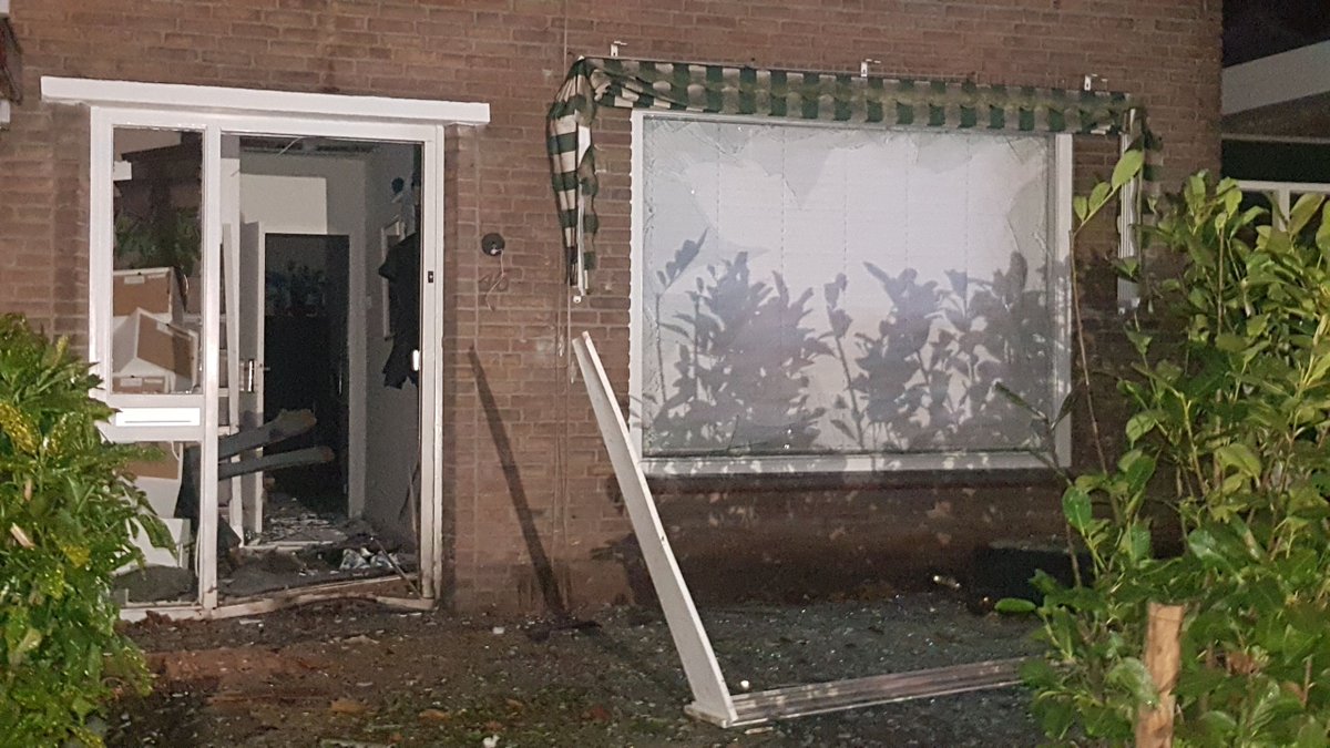 Opnieuw schade door explosief in Hillegom
