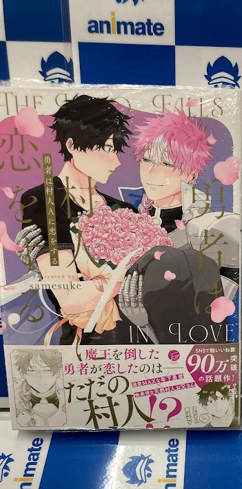 📚書籍入荷情報📚】 「勇者は村人Aに恋をする」 🎁アニメイト特典