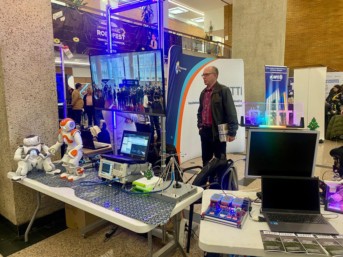 upbcampus's tweet image. #upbcampus meets @upb1818’s 4th #ROBOFEST festival —a landmark event in the field of #Industry 4.0, #automation, #ArtificialIntelligence and #robotics, where participants were able to present their latest technologies and developed applications. #Robotics #Automation #Innovation