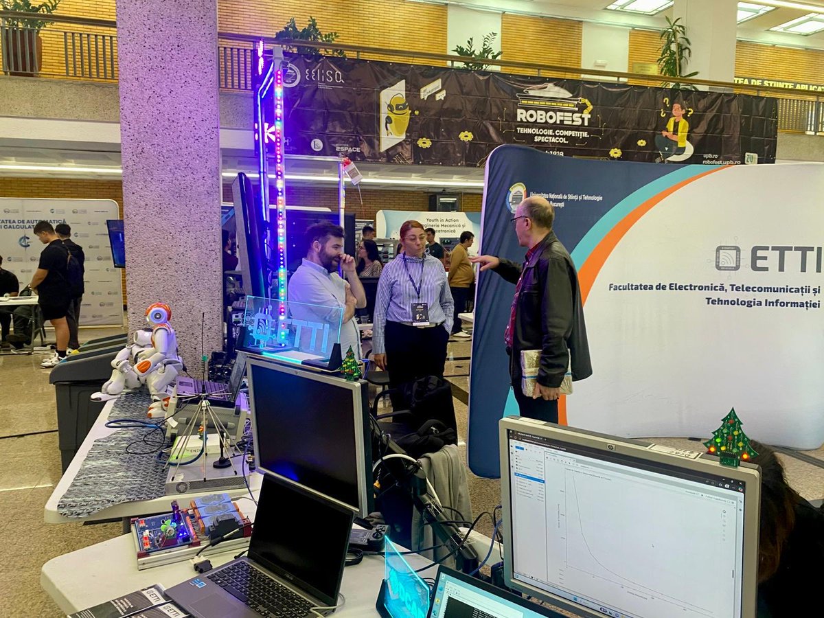 upbcampus's tweet image. #upbcampus meets @upb1818’s 4th #ROBOFEST festival —a landmark event in the field of #Industry 4.0, #automation, #ArtificialIntelligence and #robotics, where participants were able to present their latest technologies and developed applications. #Robotics #Automation #Innovation