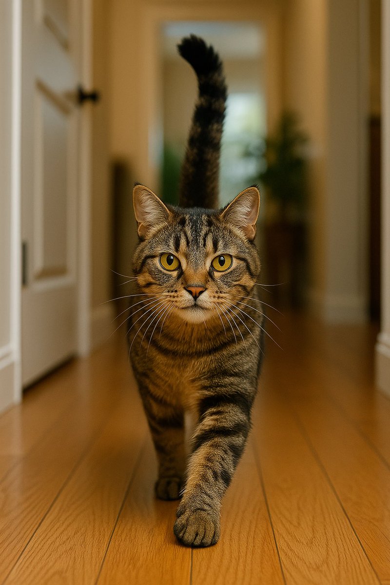 ZooKennkyu's tweet image. 猫のしっぽ

猫がしっぽを真上にピンと伸ばしてるときは甘えたい気持ち、ワクワクや嬉しい気持ちを表現しています！
そのまま近寄って来たら優しく声をかけて撫でてあげてください🐈

#猫 #動物 #雑学 #猫のしっぽ #可愛い