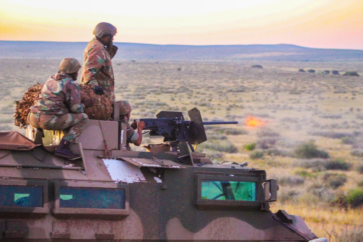 SANDF_ZA's tweet image. #SAArmy Article || Exercise VUKUHLOME IV || Infantry, Engineer and Artillery Collaboration,

facebook.com/share/p/1AJ9Fz…

#SANDF
#SAArmy
#PrideOfLions
#EXCONVUKUHLOME_IV
#ExerciseVUKUHLOME_IV