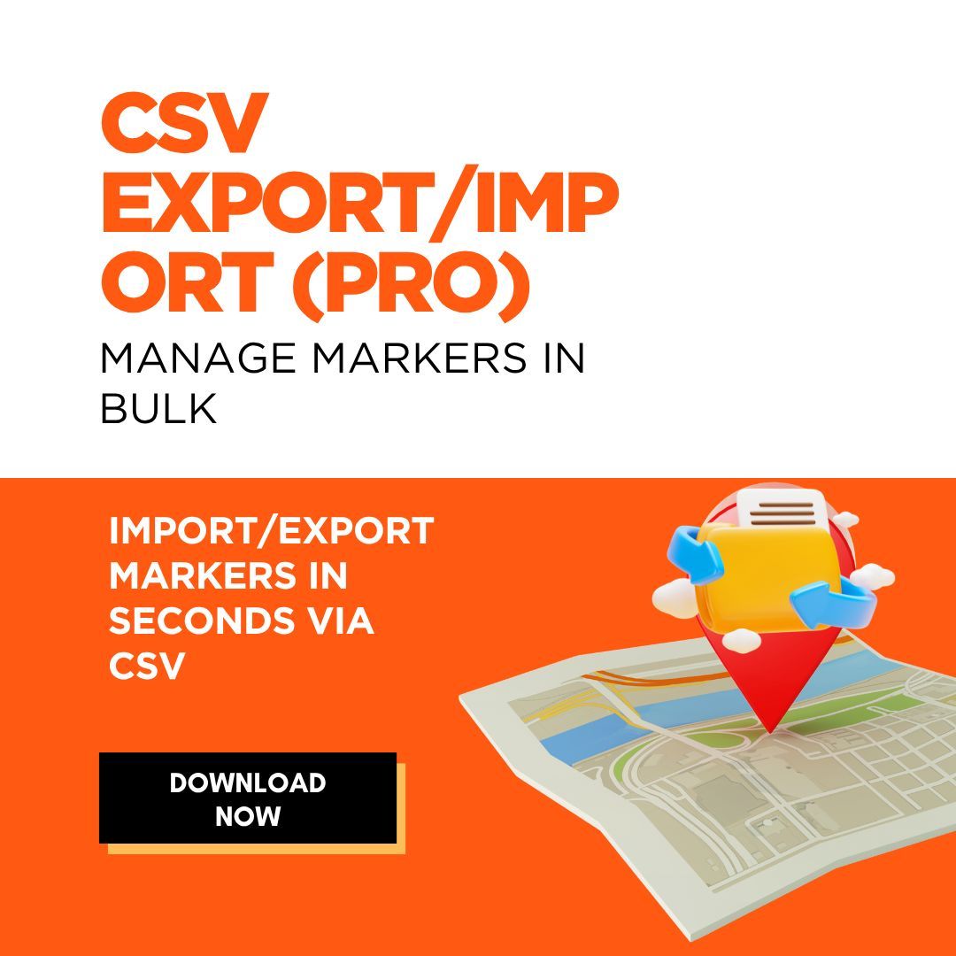 weplugins's tweet image. Add, edit, or migrate map markers in seconds using CSV import/export. Manage large datasets effortlessly and streamline your workflow with powerful Pro features.

wpmapspro.com/map-hooks/wpgm…

#wpmapspro #csv #csvtools