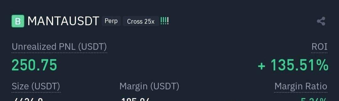 WilliamEli0's tweet image. 🐳  MANTA/USDT 🐳 

✅  1 TARGET ACHIEVED 

🏆  PROFIT +135%

THIS IS OUR #FREETRAIL SIGNAL
Focus On Quality , Not Quantity 🤑
Join our telegram community.
Click below ⬇️t.me/+bKjQ6GdwqwA2O…

$USELESS #JELLYJELLY $POPCAT $PEPE $FARTCOIN $SPX
$BTC $ETH $SOL $XRP $Coins $HYPE