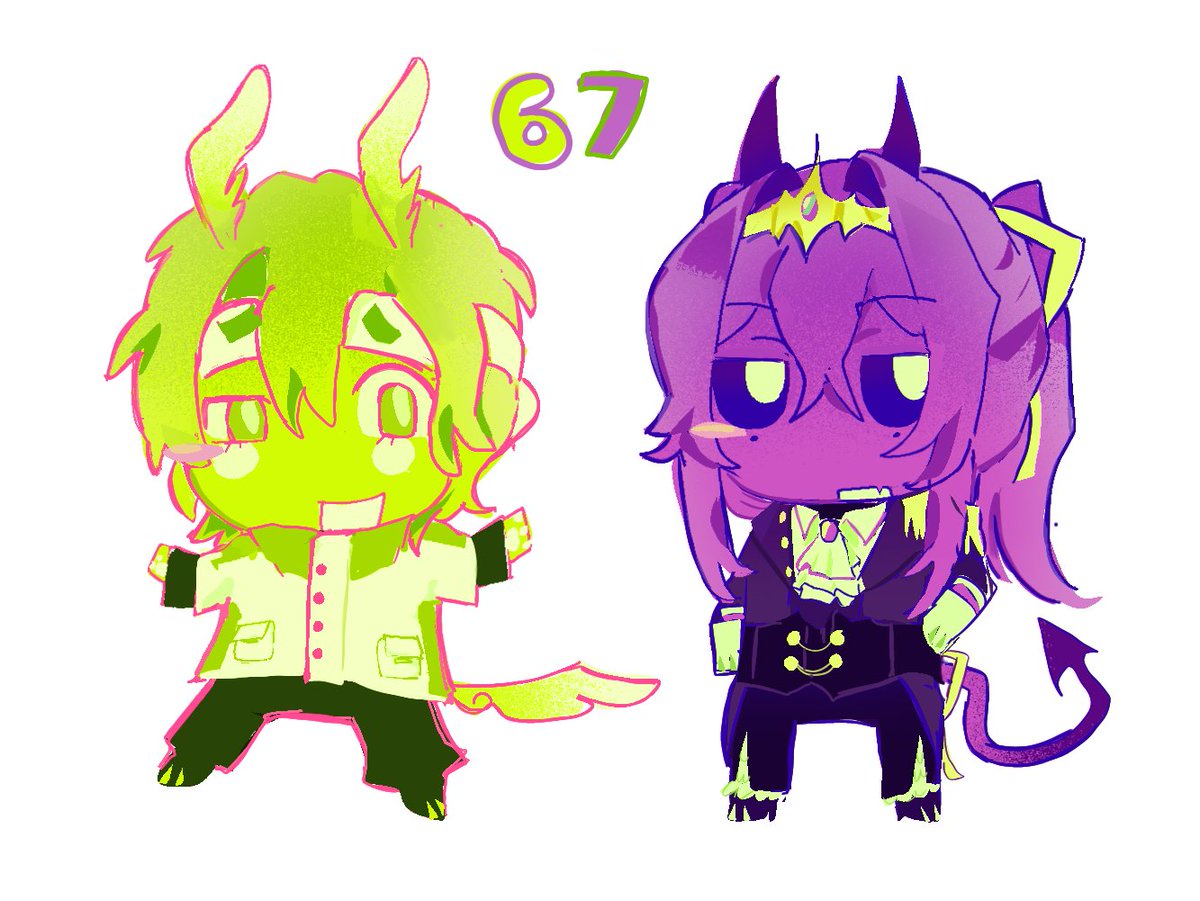 tarttcakes's tweet image. chibis are fun🤔 #wemmbufanart #boosferfanart