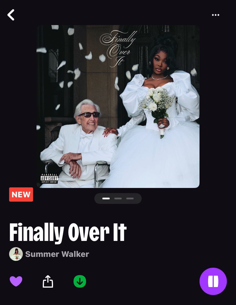 Summer Walker owes me nothing 🤍
#FinallyOverIt