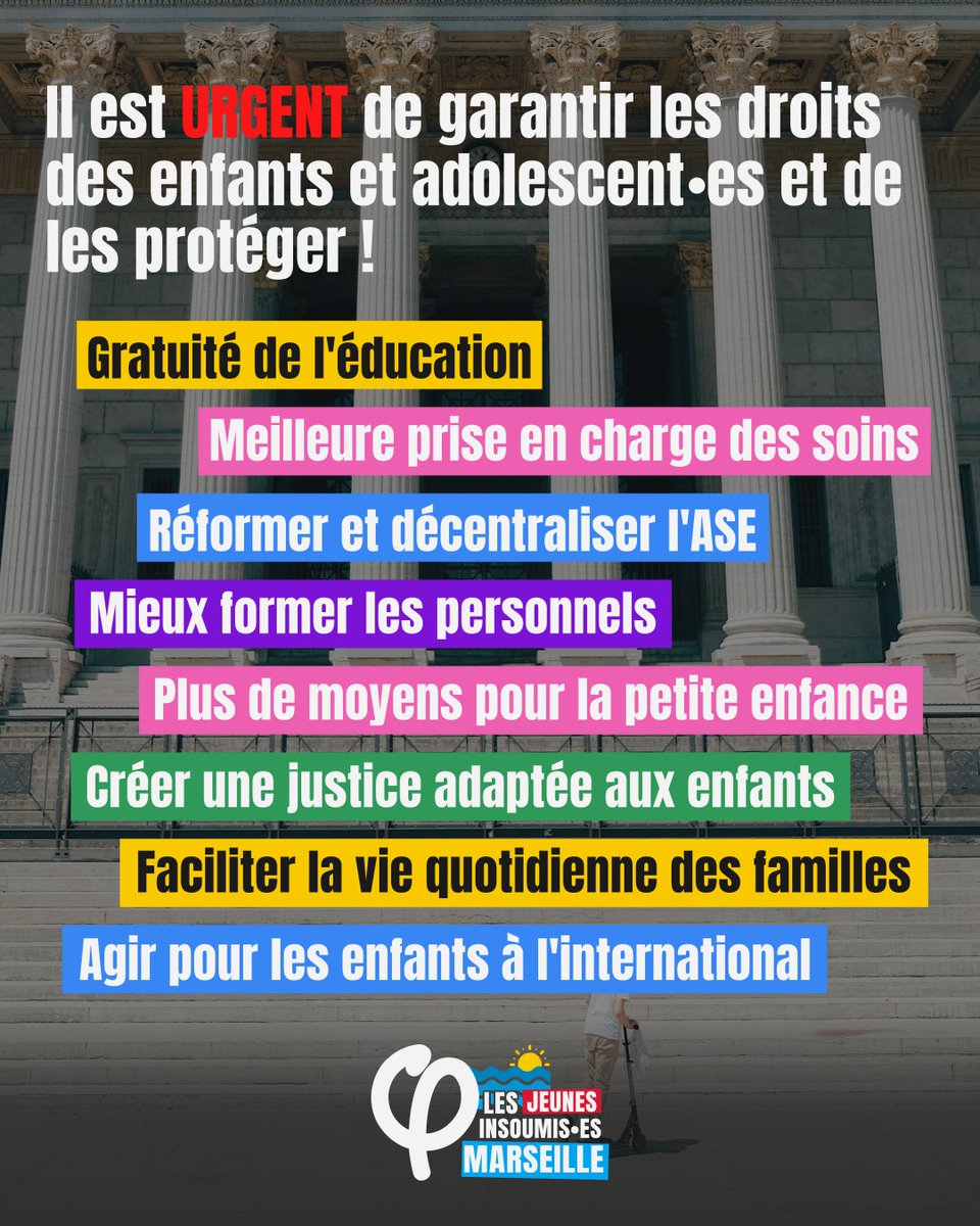 🌐En cette journée internationale des droits des enfants, rappelons que l'inaction des pouvoirs successifs conduit à la précarité extrême et aux pires dérives !

Il faut vite repenser la société dans son ensemble et garantir des droits justes pour chaque enfant et adolescent•e.