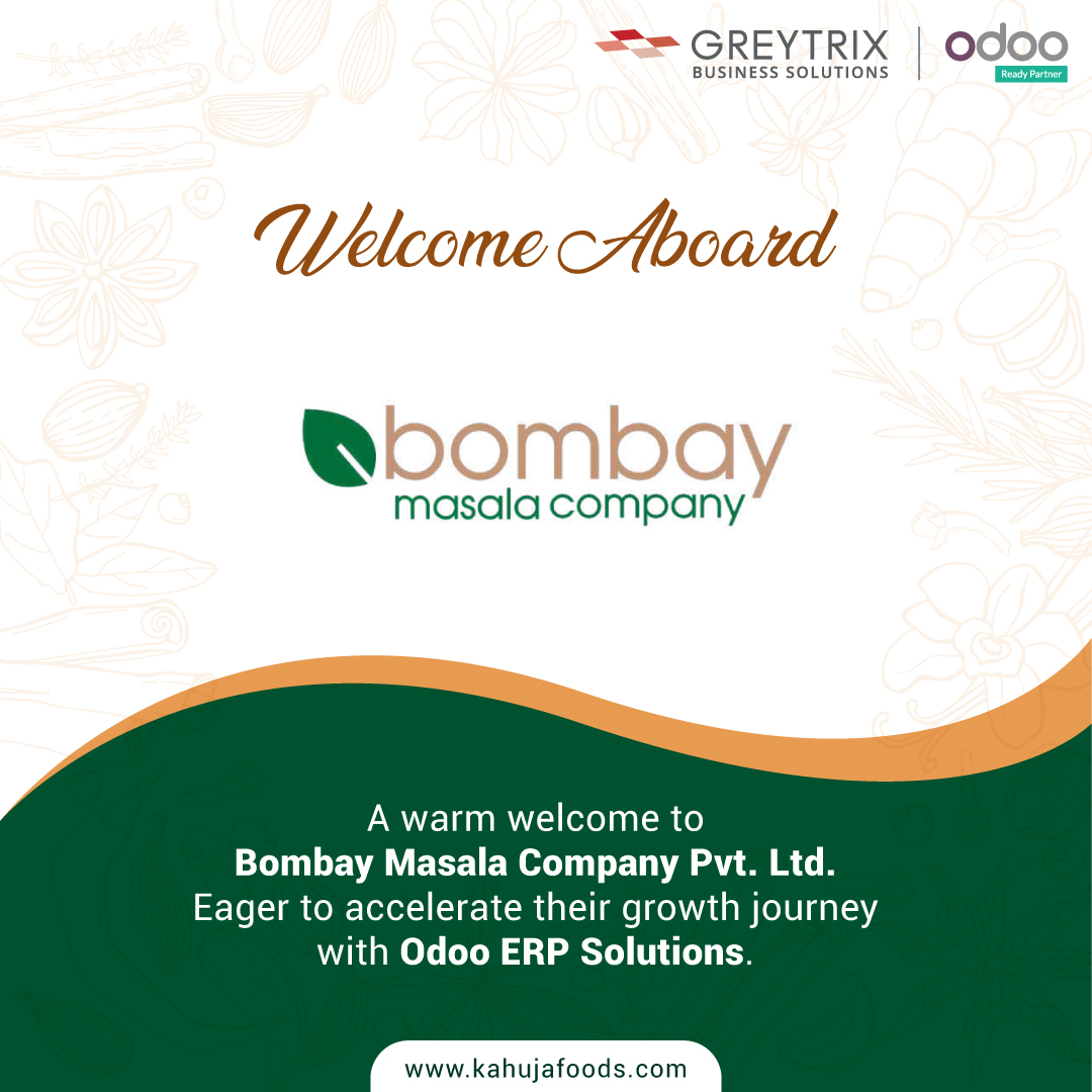 Greytrix_BS's tweet image. Welcome aboard, Bombay Masala Company! Committed to delivering measurable growth through powerful Odoo ERP solutions.

#BusinessCollaboration #GreytrixBS #ERPSoftware #ClientOnboarding #WelcomeAboard