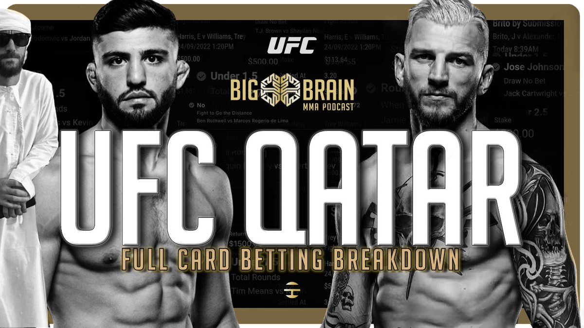 In 5 hours, Sheik Steve returns. #UFCQatar 

youtube.com/watch?v=KUAyxl…