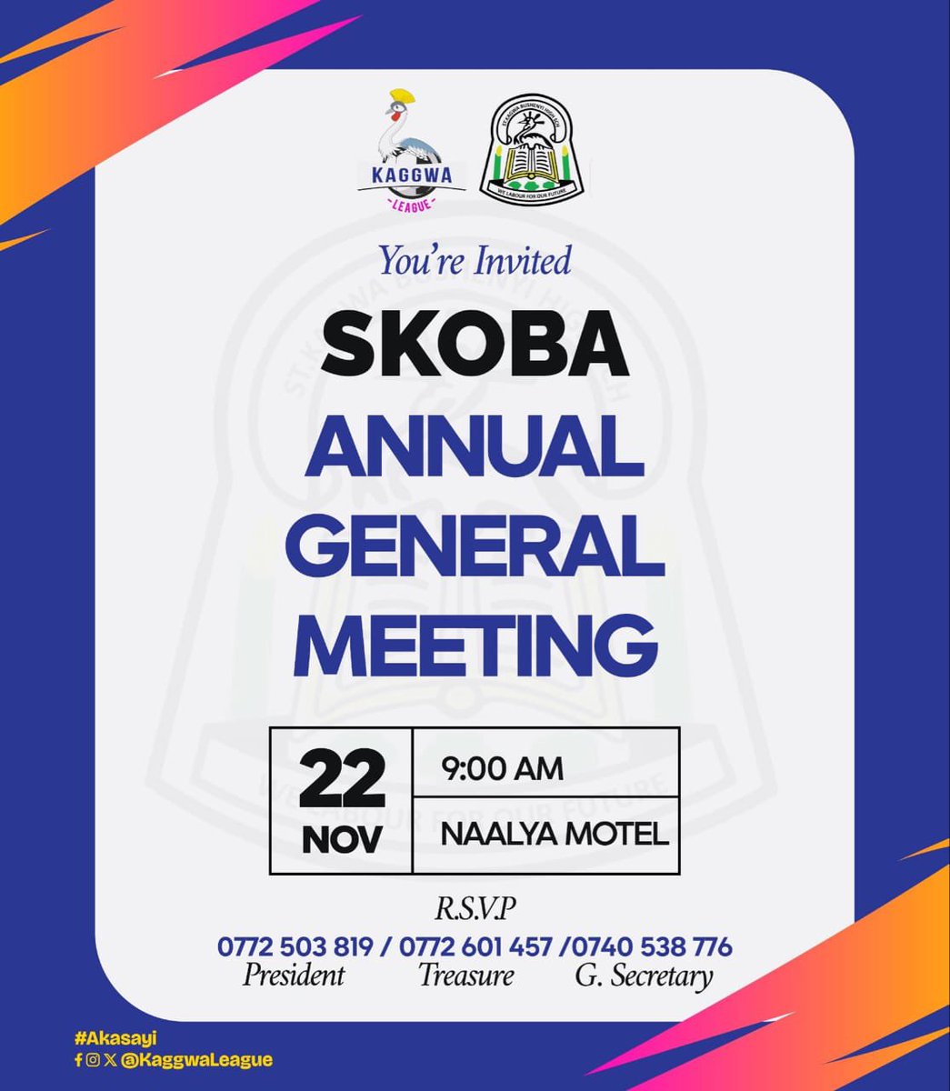 Kyenyinifc's tweet image. For the love of @KaggwaLeague , u gat to be there! 
#KaggwaLeagueSN5