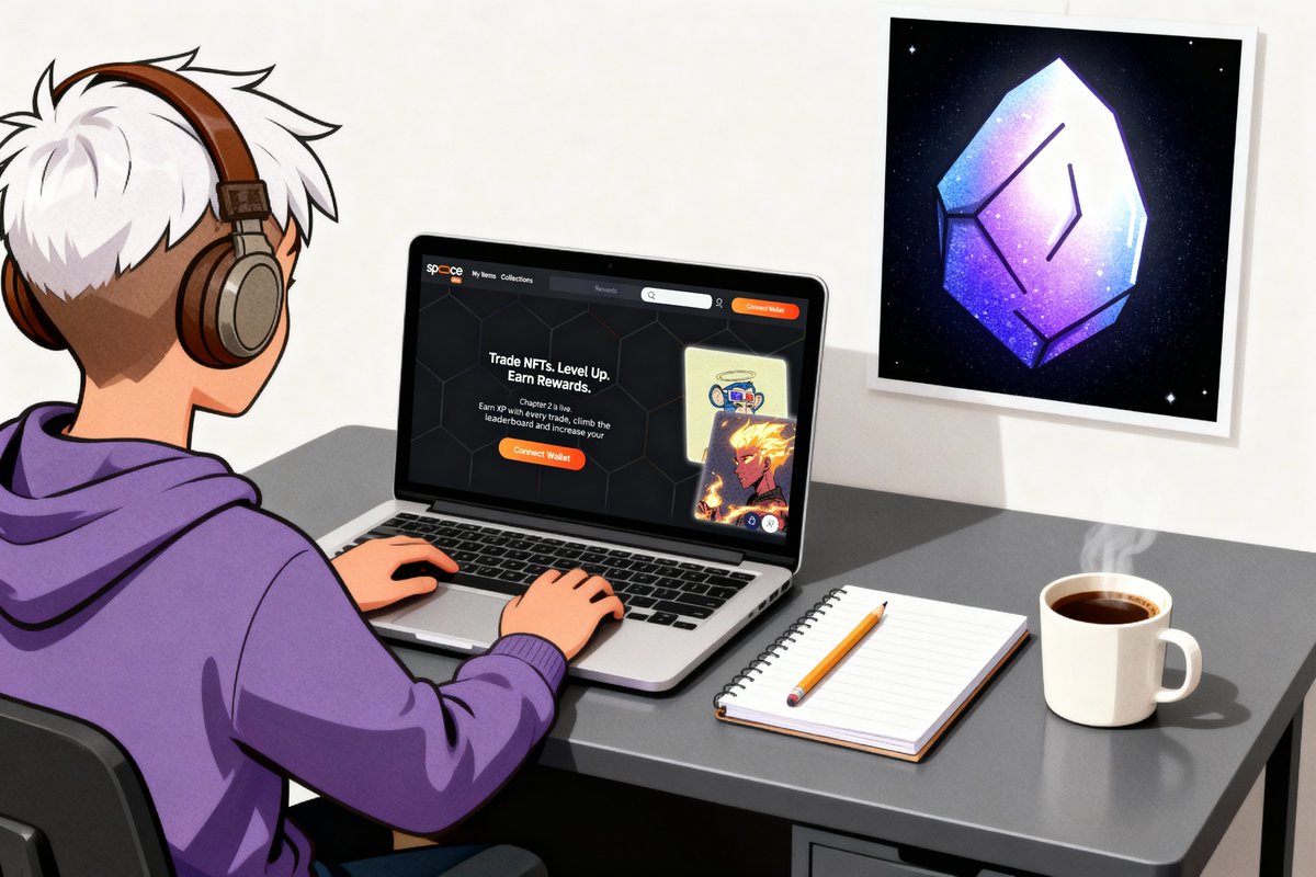 If your NFT game is just ‘buy low, hope high’… you’re doing it wrong. Try <a href="/spaace_io/">Spaace 🟠</a>

Spaace is the gamified NFT marketplace where every trade, bid, or invite earns you XP which means more $SPAACE rewards.

Chapter 2 just dropped: ×10 bigger airdrop, +60% of tokens going to the