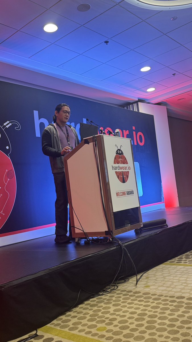 hardwear_io's tweet image. Open source is not about projects but more about contributions ! 
_Andrew ‘Bunnie Huang …. 
#quote #keynote #hw_io #hardwear_io