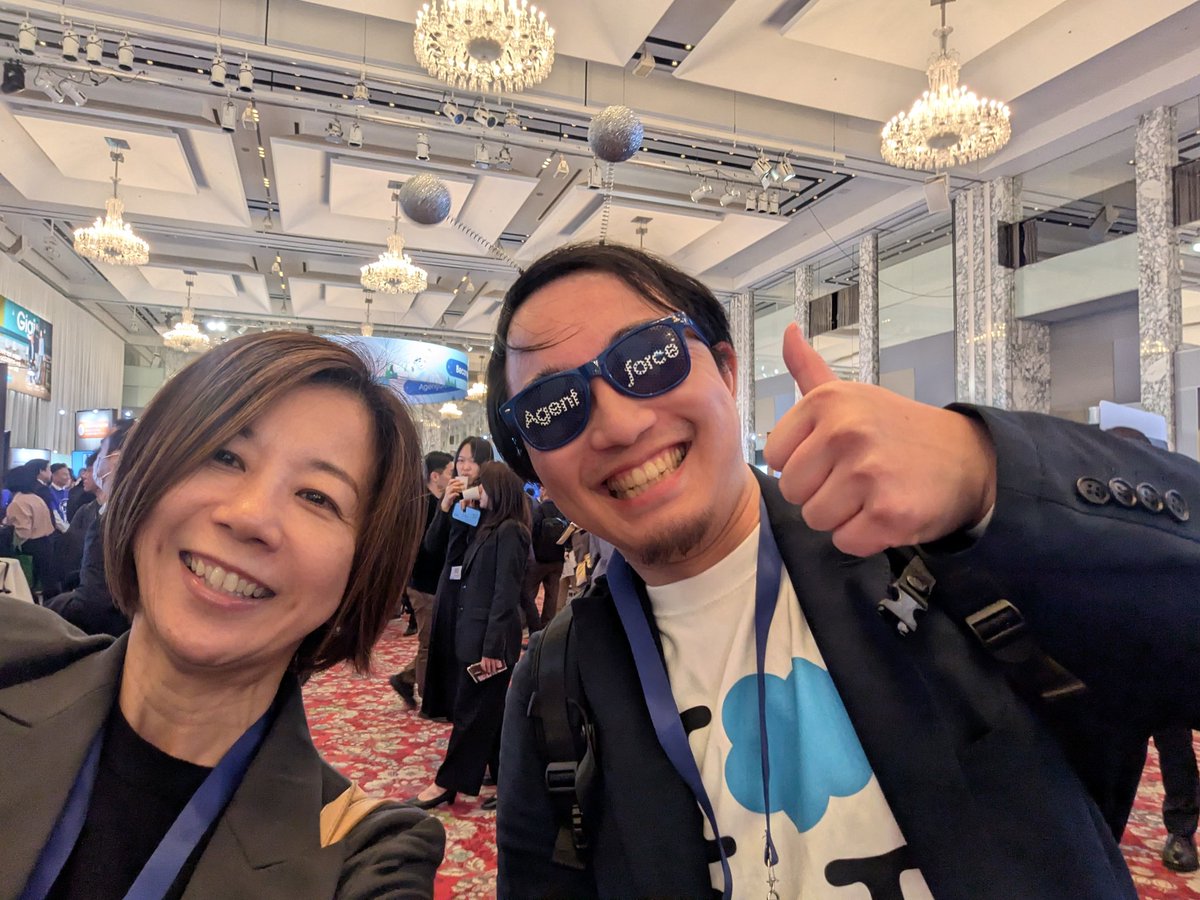 #AgentforseTour
<a href="/_Chasoso/">Hideaki Yamamoto / Chasoso</a> さんと遭遇！