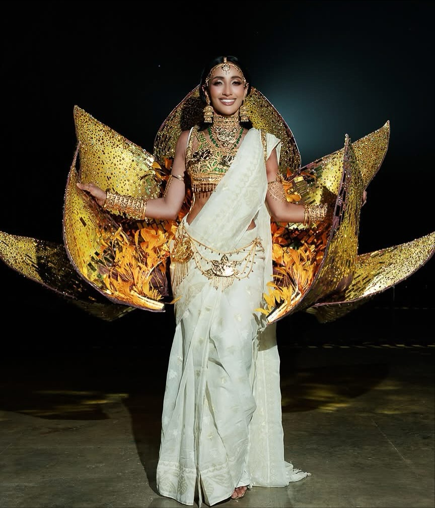 mjhdl's tweet image. Loving this Hindutva-Bharati meltdown on X over Miss Bangladesh. They have absolutely no understanding of identity or culture.