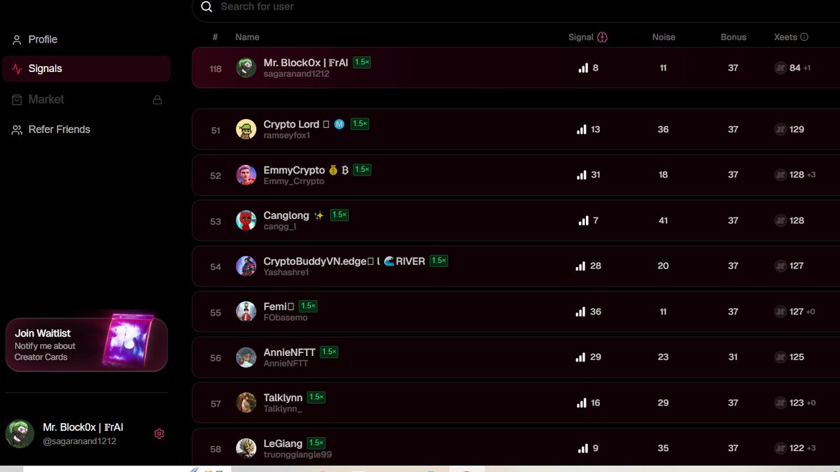Sitting at 118 rank on <a href="/IOPn_io/">IOPn</a>   on <a href="/xeetdotai/">xeet</a> 

my 16 xeets got slashed,  don't know why  ?😪

Do you guys think i can make it to the top 100 before 23 Nov.  ??🧐

BTW

Don't forget to claim daily 2 $OPN  

Do daily transactions smooth like butter 

Let's Accelrate