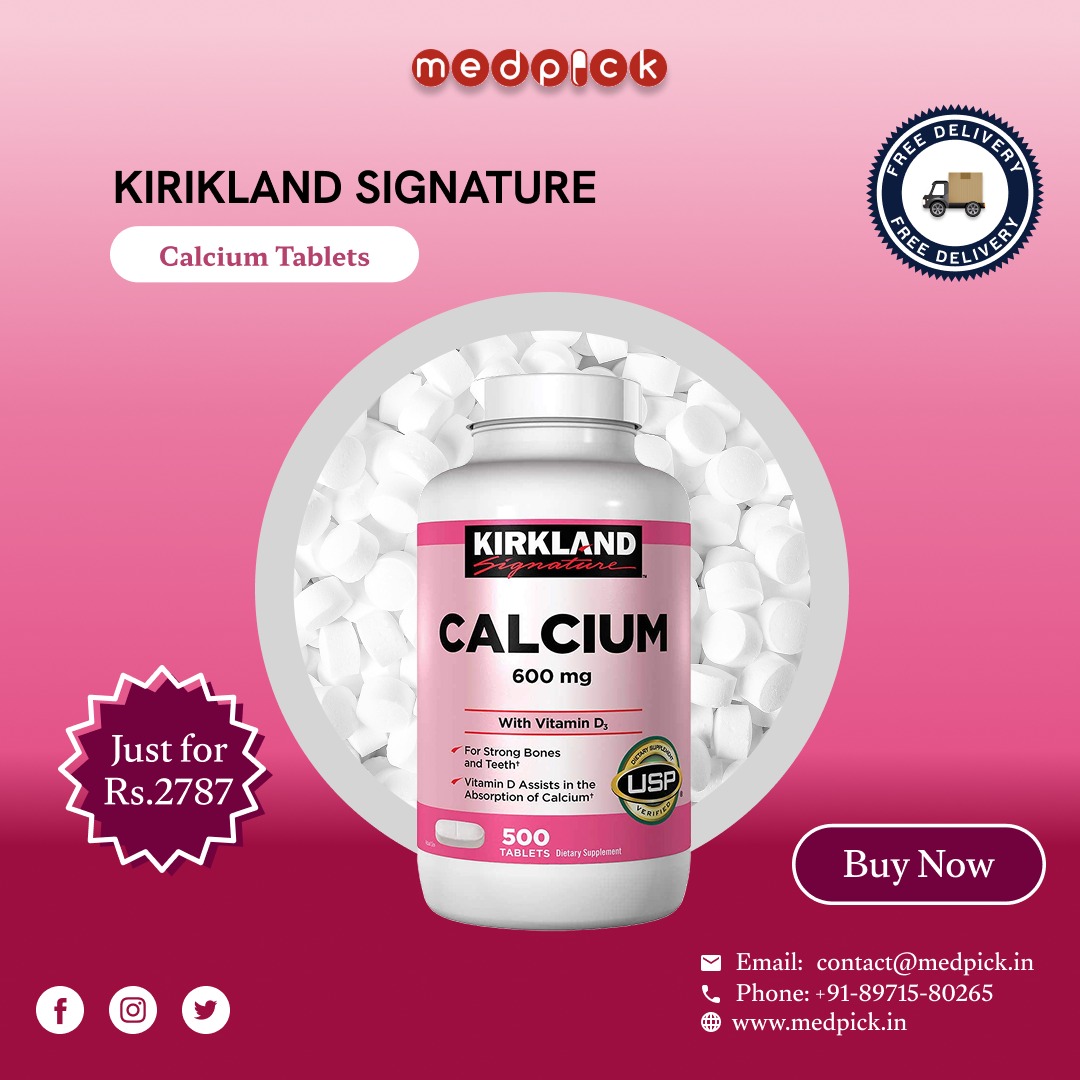 medpick's tweet photo. Build stronger bones every day! 💪
Get Kirkland Signature Calcium 600mg + Vitamin D3 — 500 tablets for just Rs. 2787.
Free delivery across India!
Shop at Medpick 👉 https://t.co/PAwFrmlRP9
#Calcium #Supplements #Kirkland #BoneHealth #VitaminD3 #Medpick #HealthIndia #Wellness https://t.co/tL363U8RD7