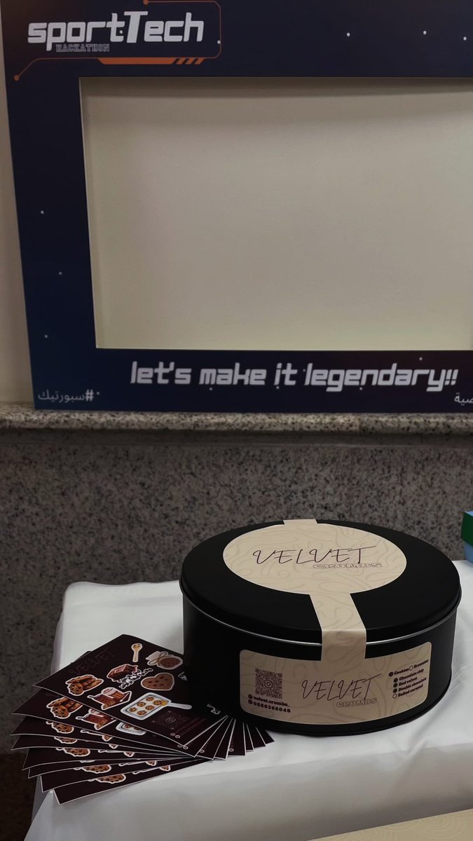 velvetcrumbz's tweet image. Fueling the SportTech Hackathon with something sweet 🍪🦾
#سبورتيك #اللجنة_الرياضية #SportTech