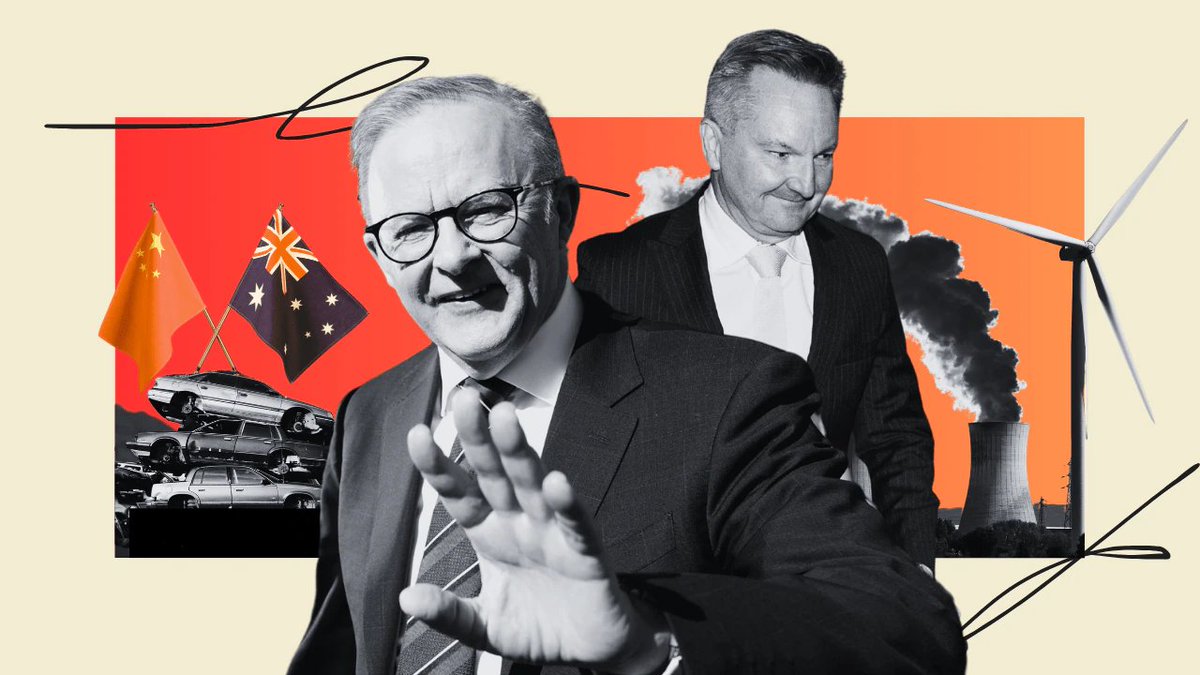 A strong economy rests on three pillars: cheap energy, strong industry, and strategic security.

Australia has tied all three to its Net Zero commitments.

So let’s face the question: is Australia leading on climate targets? Or leading itself into disaster?🧵