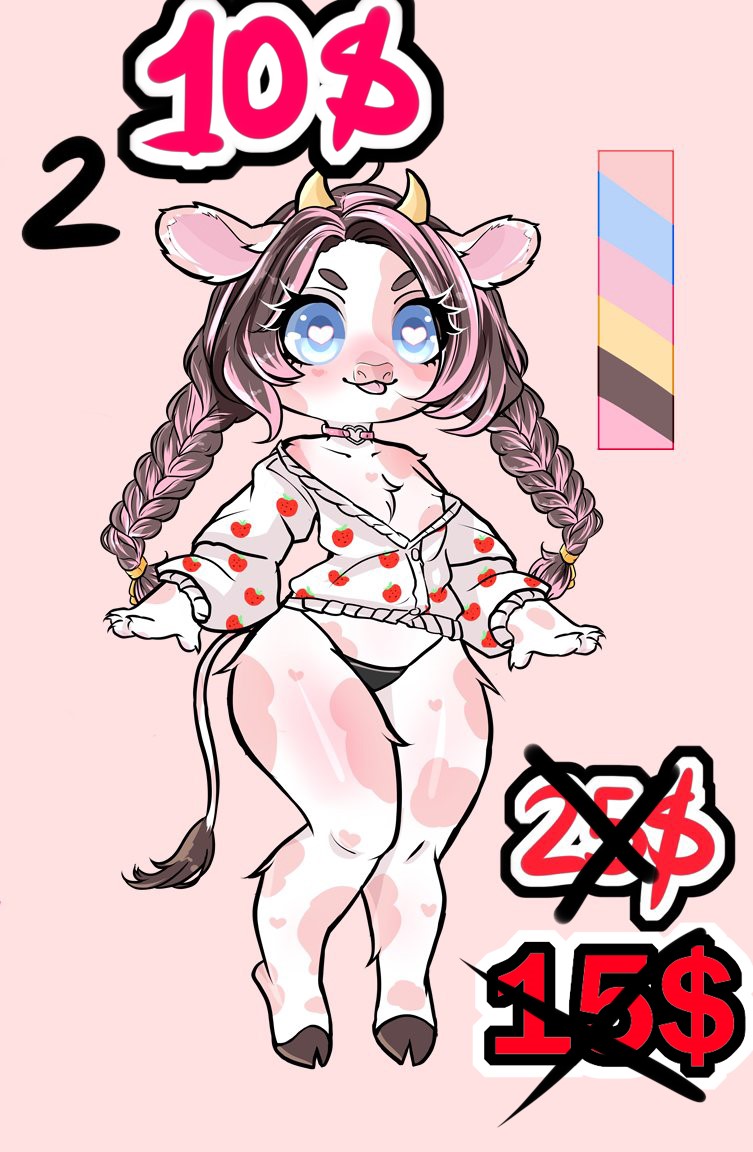 Chibi adopt! ❤(Change of gender allowed )
10$
-includes nude version
-Paypal OR PAYSEND only
-includes transparent png files