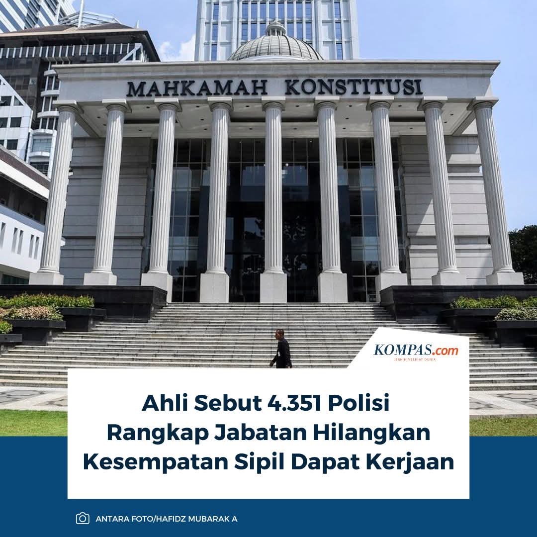 sultan_ied's tweet photo. @Giiselje Akibat parcok, parjo, pejabat lain rangkap jabatan. https://t.co/3lftrIfahE