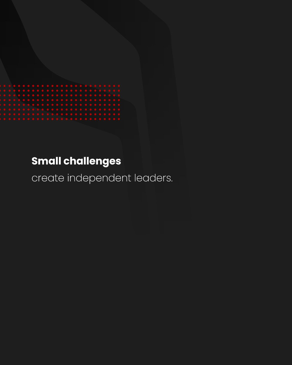 temujinworld's tweet image. Small challenges build independent leaders.
Give your team room to try, learn, and take responsibility — that’s how confidence grows. 🌱

What small challenge can create real leadership?

#Leadership #TeamDevelopment