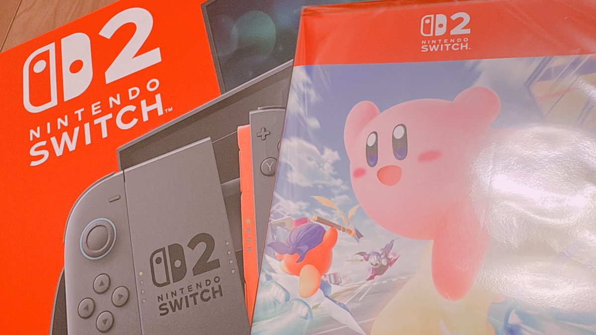 くれはは　Switch2を　手に入れた▼