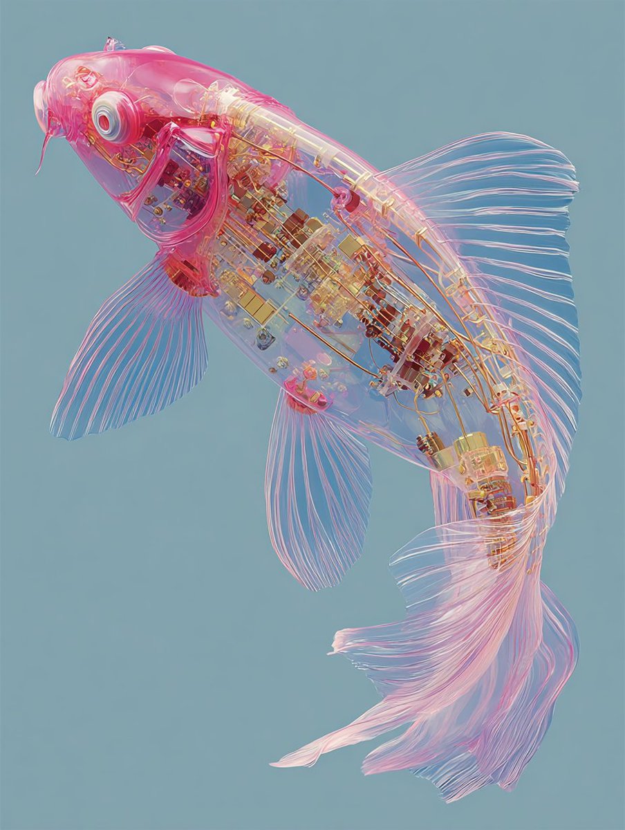 phokuinc's tweet image. Transparent anatomy meets cyberpunk minimalism: clean lines, pastel palettes, and glowing inner circuits. #AIart