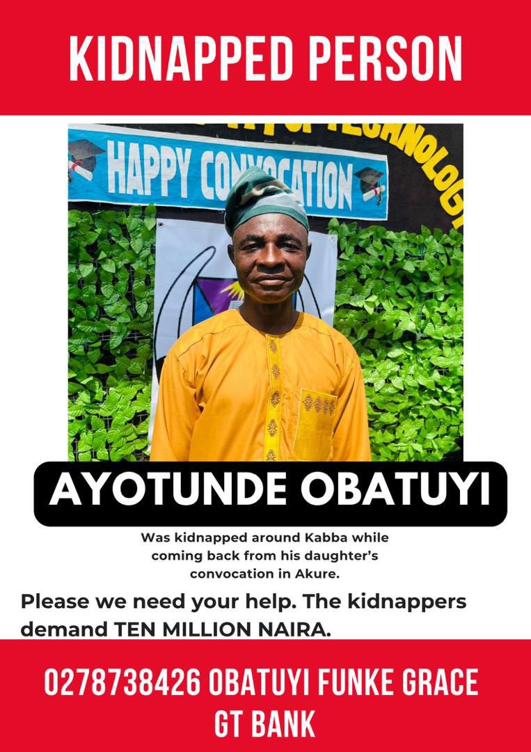 Mkhay21's tweet image. &quot;My dad was kidnapped on his way back to Abuja after my convocation😭
They are demanding for 10m ransom😭😭😭😭
I need your help, with any support🙏😭
My dad is been tortured right now and tied since yesterday 
I heard his voice this night he told me to act fast😭&quot;
PLS HELP