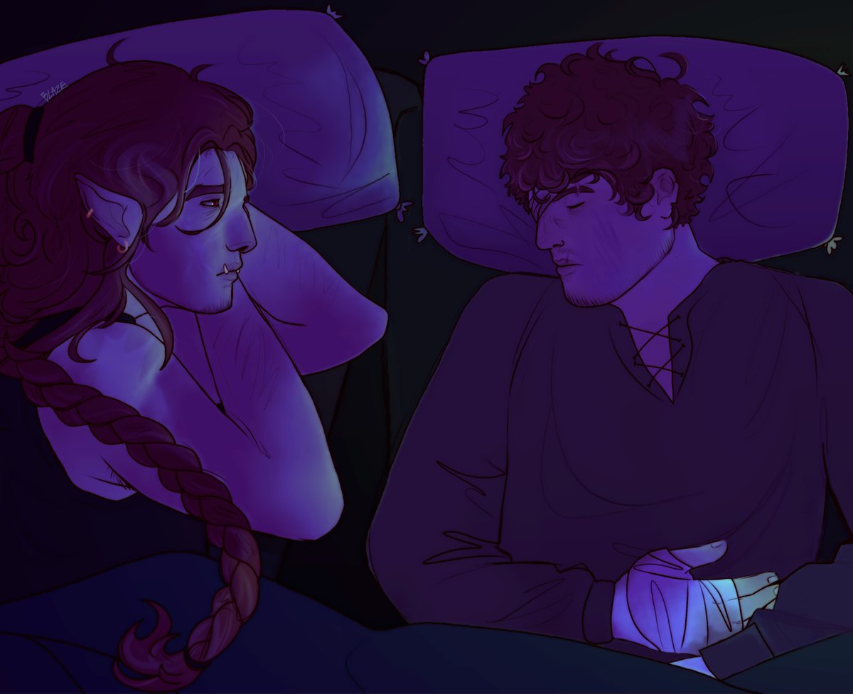 Blaze_is_gone_'s tweet image. the night after the prison break D: #dreamfanart #technobladefanart #dsmpfanart