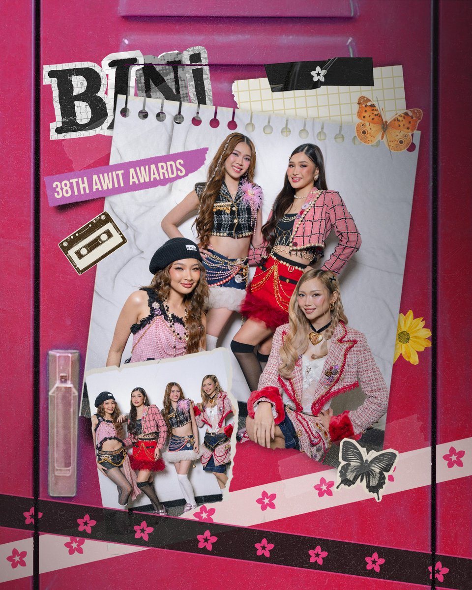 BINI_ph's tweet photo. #BINI : #38thAwitAwards Photo Series

Want more exclusive photos of BINI? Unlock them only on the BINI Official Website!
🔗 https://t.co/sZ9bkjLXpb

#BINIGLOBAL https://t.co/7Fd2wBAJ7Q