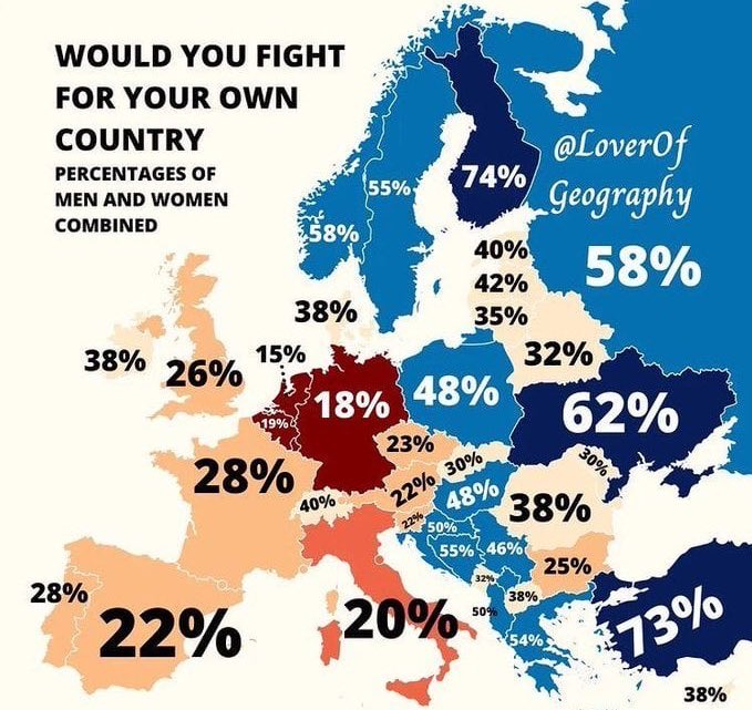 MichaelAArouet's tweet image. Germany is really messed up. They got such weird left green mindset, in all regards. 

No wonder that German economy and society are falling apart when core values like defense of your family and country are not important anymore.

How did this happen?