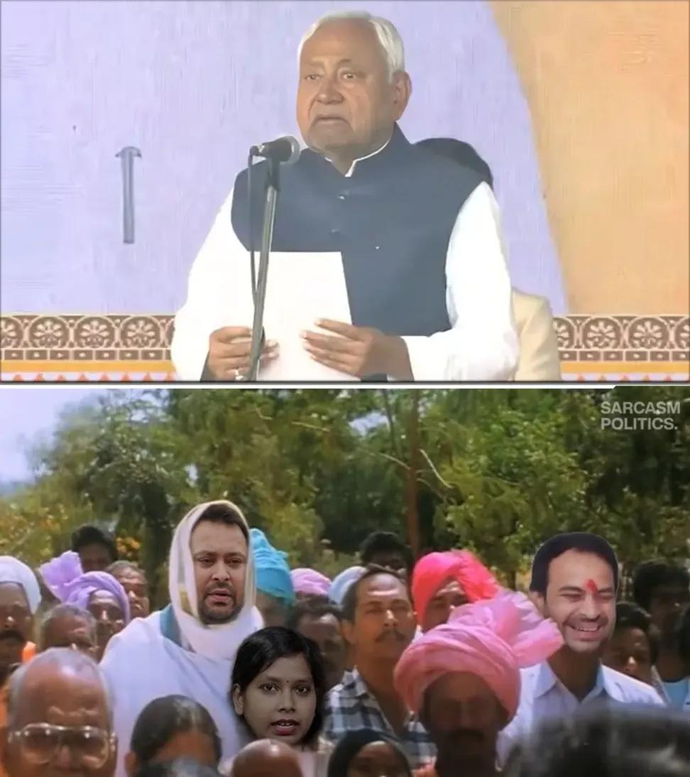 dileep56684's tweet photo. बाबूजी हमेशा कहते थे....
बिना चुनाव लड़ें CM तो हम ही रहेंगे लाडले..
बस किस 'साइड' से रहेंगे सिर्फ़ वो 'डिसाइड' करना होता है।
#CMforever #NitishKumar https://t.co/uDZ1ErlSZK