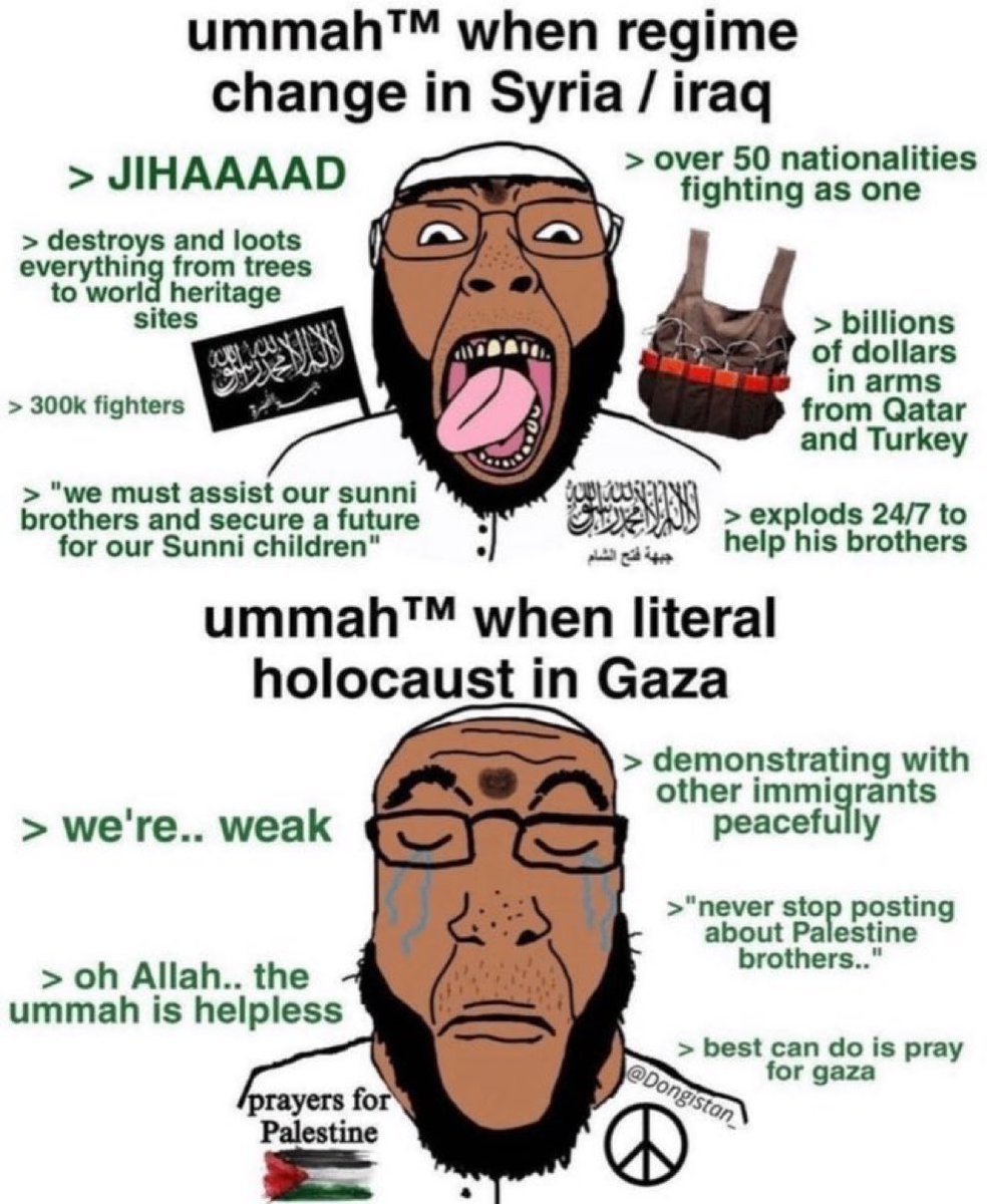 IAmDouglasKim's tweet image. every anti-China Islamist today be like