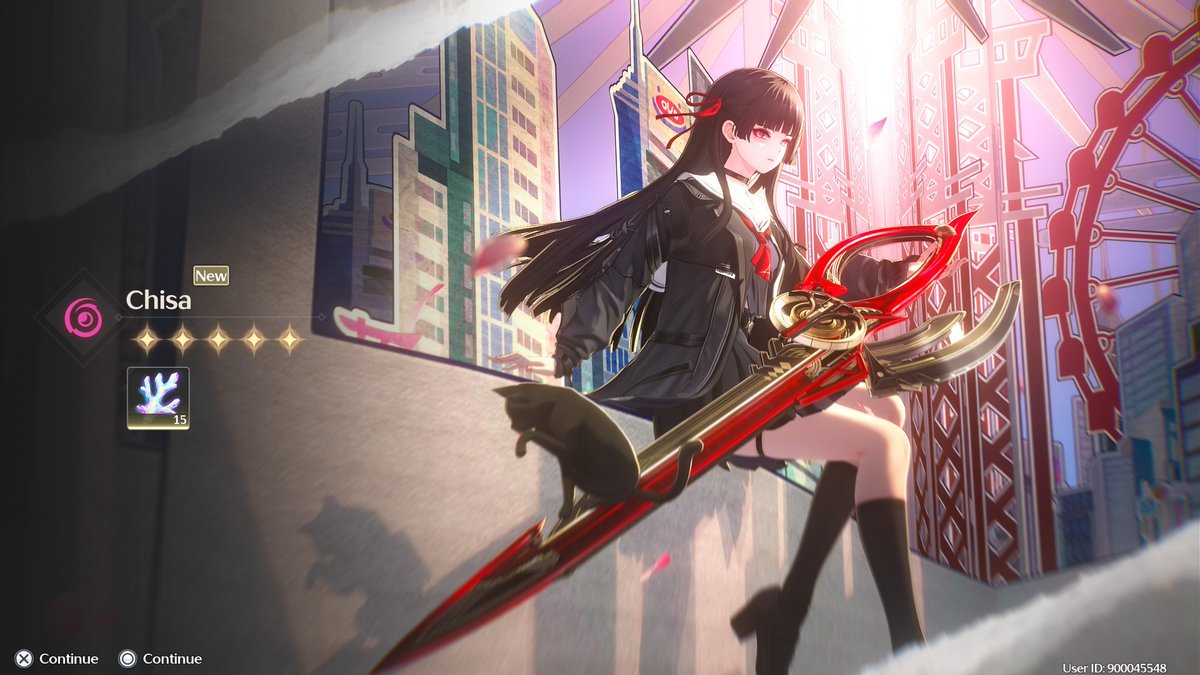 60 pulls later, yeah Chisa home plus got her weapon too 🥹💕 well