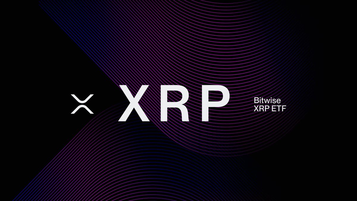 🥔CRIPTOVALUTE : Inizio della corsa agli ETF sugli altcoin: debutta l'ETF spot XRP di Bitwise sulla NYSE