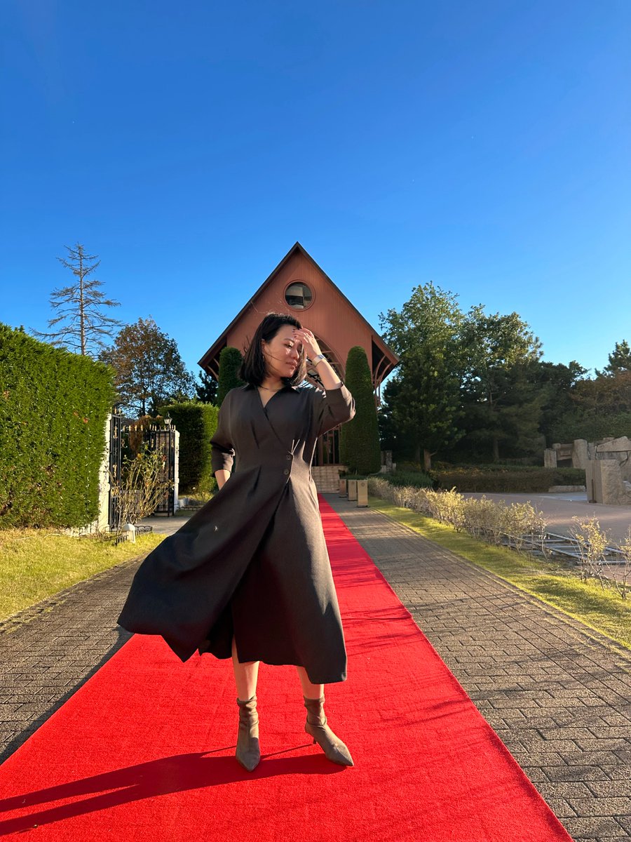 2wayコートワンピース CINEMATIQ Pinupcloset 元鈴木さん 元鈴木さん