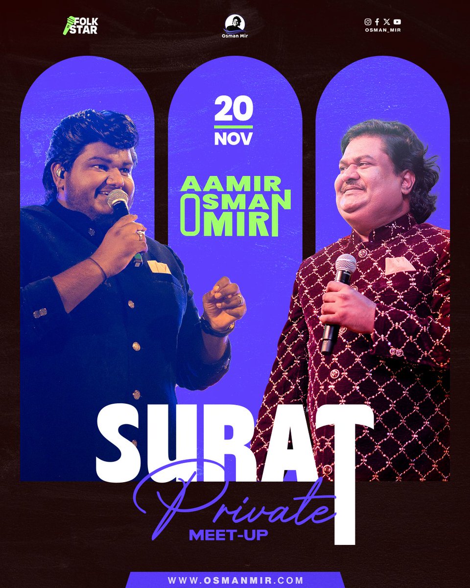 Performing Live In Surat.♥️

20 - Nov. 
.
.
. 
.
.
#Surat #Dayro #bhajan #Gazal #Singer #Composer #Bollywoodnight