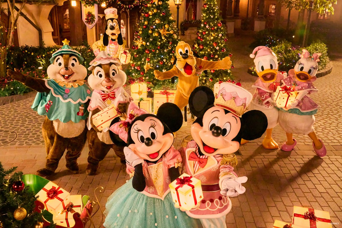 上海ディズニーリゾートのクリスマス🎄／いよいよスタート