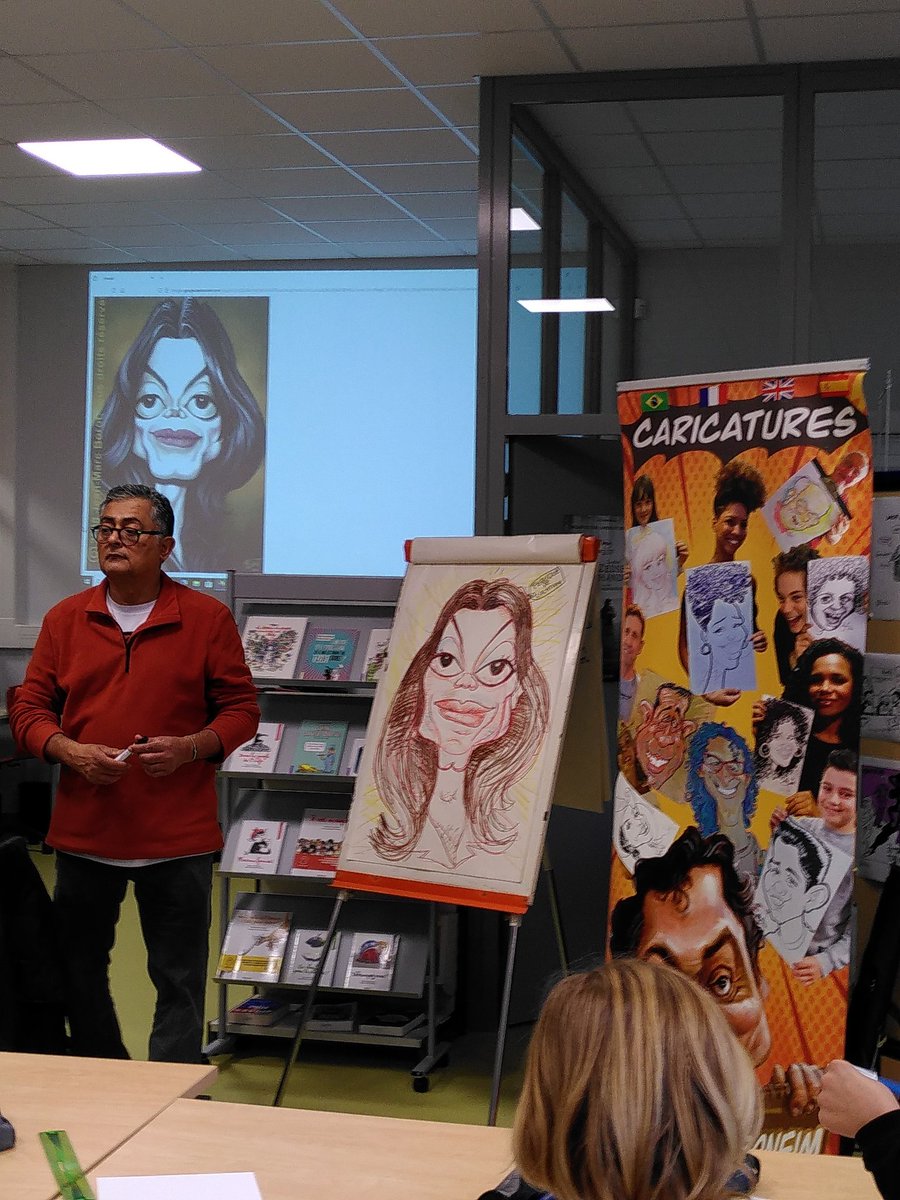 Deux jours de rencontre avec des dessinateurs de presse pour les élèves du clg <a href="/LaFayette036/">Collège La Fayette - Châteauroux</a>  de <a href="/Chateauroux36/">Châteauroux Métropole</a> à l'occasion du salon #PapiersdActu . L'occasion de parler de la liberté d'expression.
=>Et un article de <a href="/MagcentreFR/">MagCentre.fr</a> 🙏
<a href="/Clemi_ot/">EMI_Clemi Orléans-Tours</a>